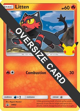 Litten SM02 First Partner Pack - Promo