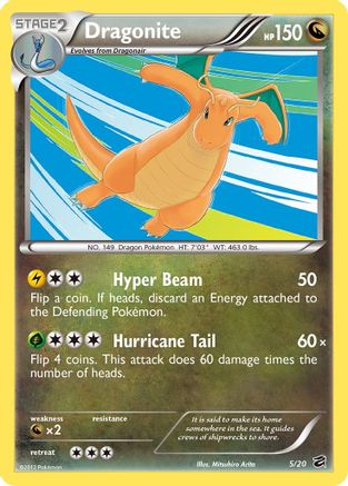 Dragonite (Dragon Vault) 005/20 - Holofoil Blister Exclusives - Promo