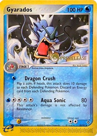 Gyarados (Prerelease) 032/97 Nintendo Promos - Promo