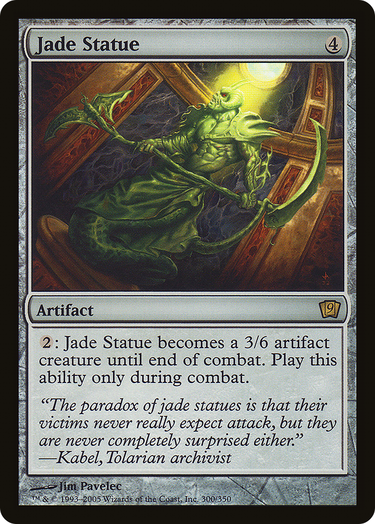 Jade Statue (9ED-300) - 9th Edition Foil