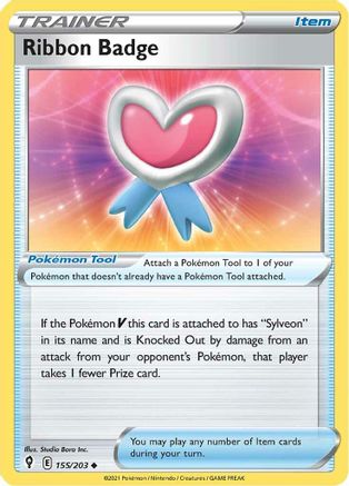 Ribbon Badge 155/203 SWSH07 Evolving Skies - Uncommon