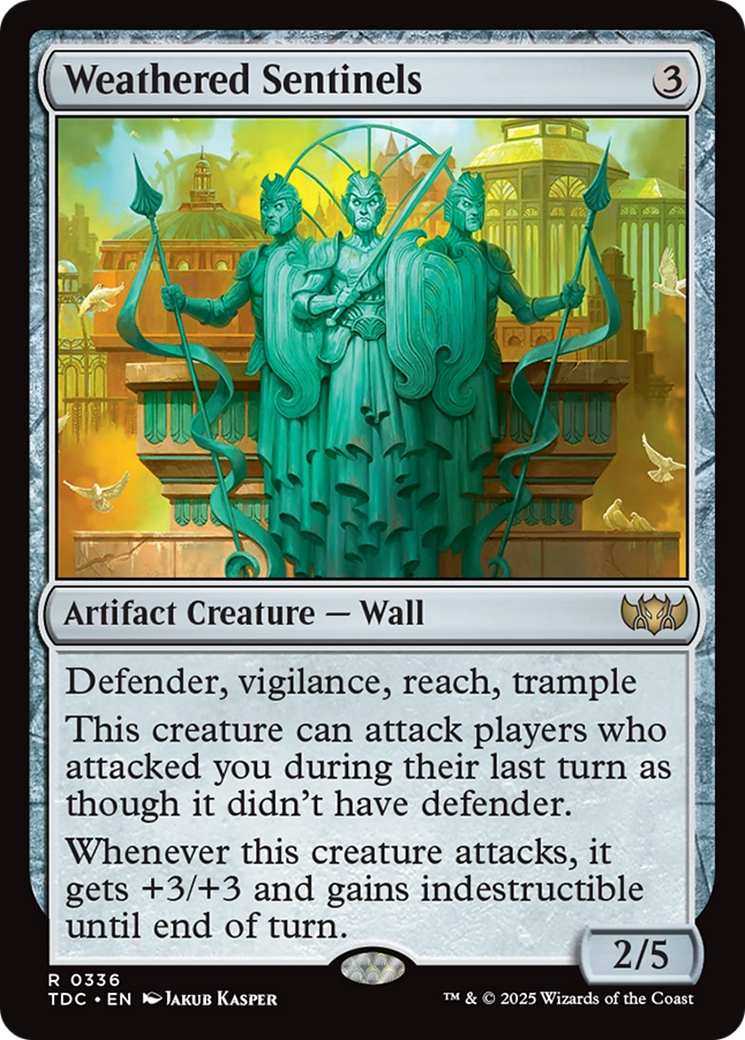 Weathered Sentinels (TDC-336) - Commander: Tarkir: Dragonstorm