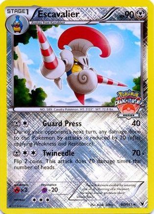Escavalier (Championship Series) 080/101 - Reverse Holofoil League & Championship Cards - Promo