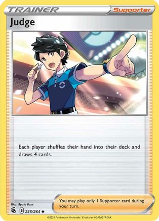 Judge 235/264 SWSH08 Fusion Strike - Uncommon