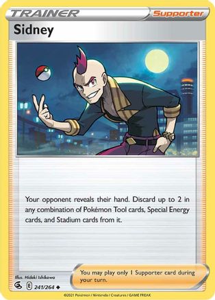 Sidney 241/264 SWSH08 Fusion Strike - Uncommon