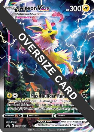 Jolteon VMAX SWSH184 - Holofoil Jumbo Cards - Promo