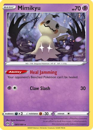 Mimikyu 081/189 - Holofoil Miscellaneous Cards & Products - Promo