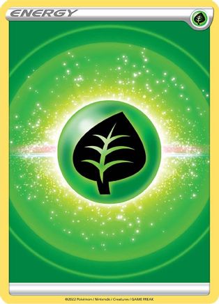 Grass Energy (2022 Unnumbered) (2022 Unnumbered) - Reverse Holofoil SWSH09 Brilliant Stars - Common
