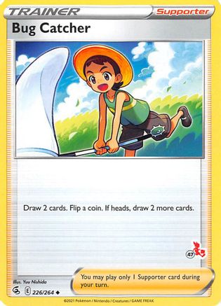 Bug Catcher (#47 Cinderace Stamped) 226/264 Battle Academy 2022 - Promo