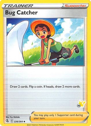 Bug Catcher (#46 Pikachu Stamped) 226/264 Battle Academy 2022 - Promo