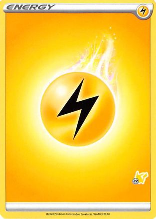 Lightning Energy (#22 Pikachu Stamped) (#22 Pikachu Stamped) Battle Academy 2022 - Promo