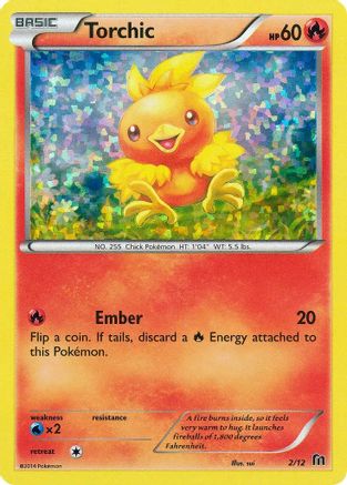 Torchic 002/12 - Holofoil McDonalds Promos 2016 - Promo
