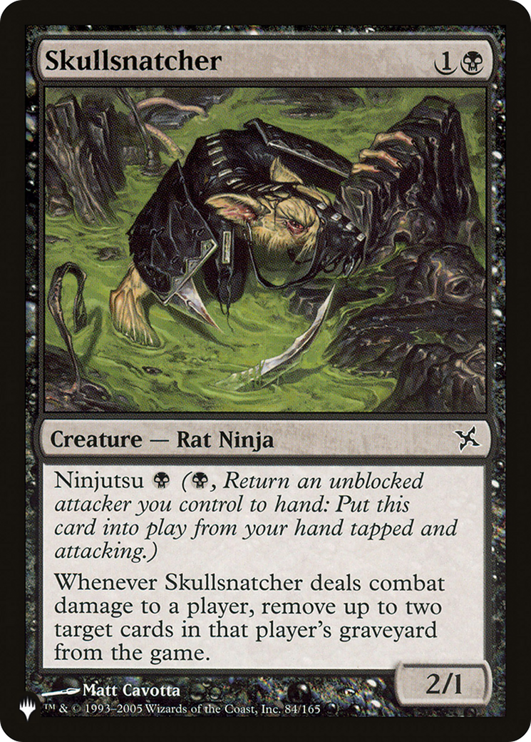 Skullsnatcher (LIST-BOK-84) - The List