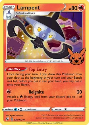 Lampent 032/192 Trick or Trade BOOster Bundle - Promo