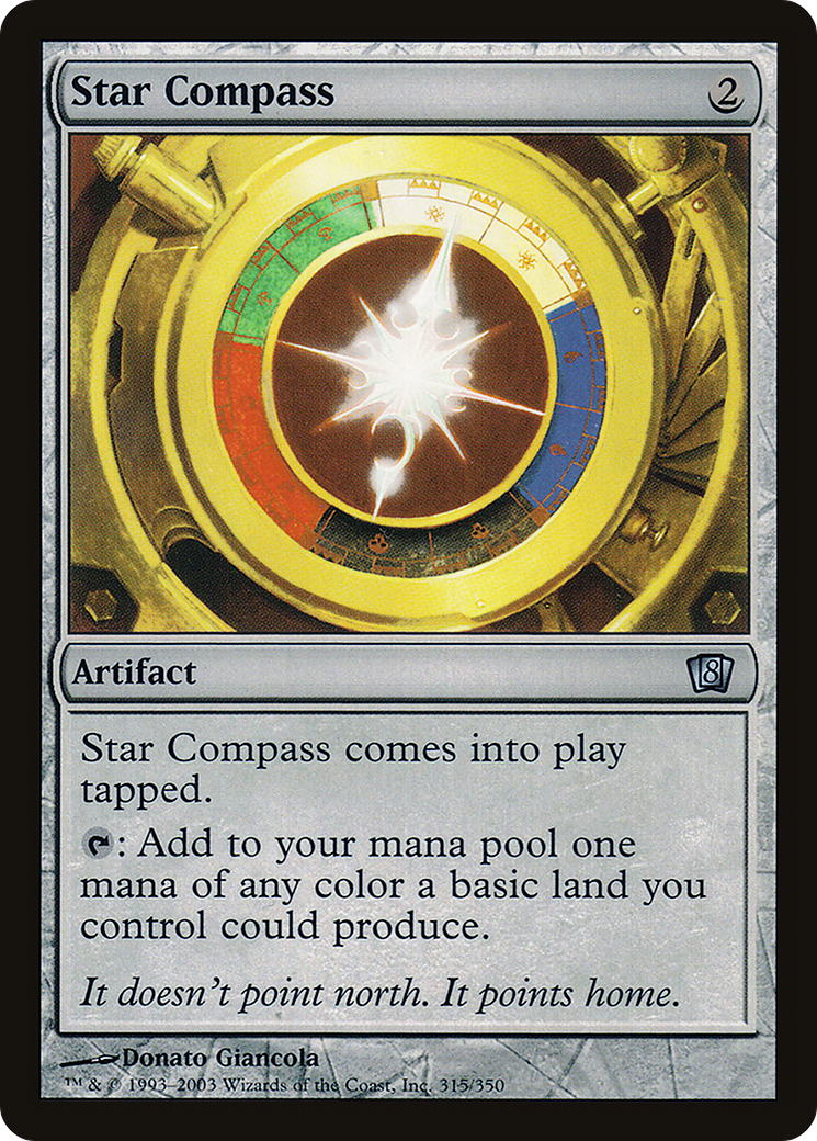 Star Compass (8ED-315★) - 8th Edition Foil