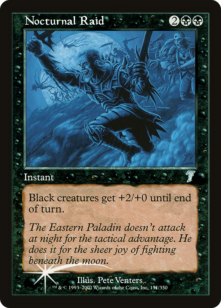 Nocturnal Raid (7ED-151★) - 7th Edition