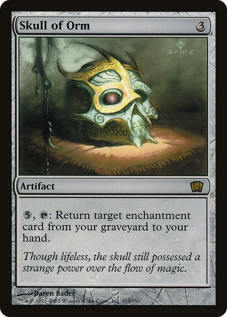 Skull of Orm (8ED-313★) - 8th Edition
