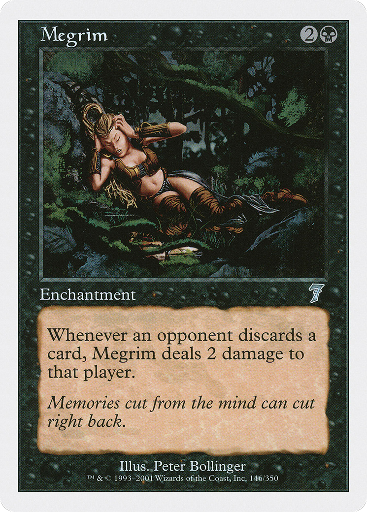 Megrim (7ED-146★) - 7th Edition