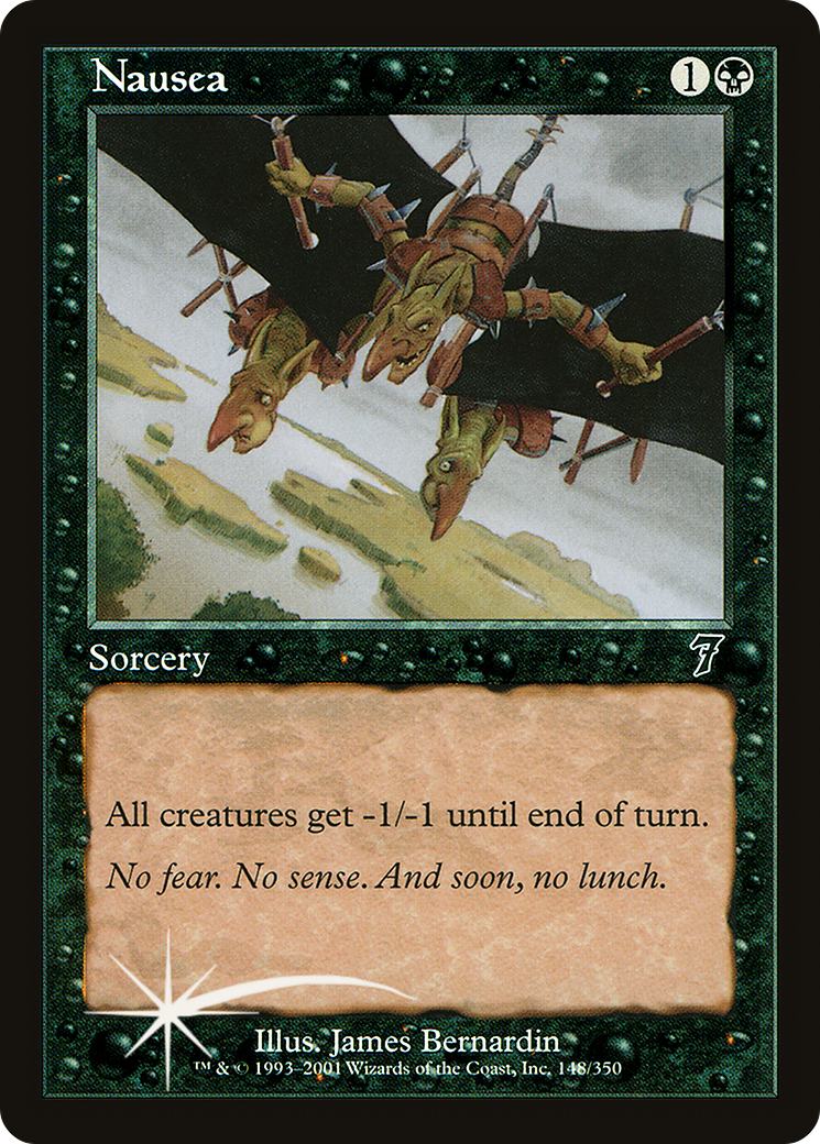 Nausea (7ED-148★) - 7th Edition