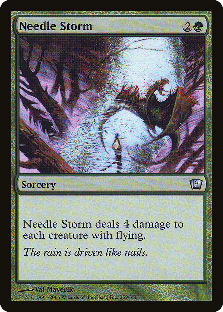 Needle Storm (9ED-259★) - 9th Edition Foil
