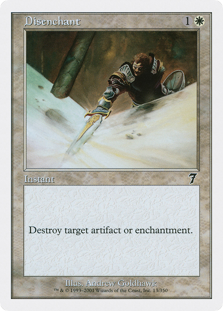 Disenchant (7ED-13★) - 7th Edition Foil