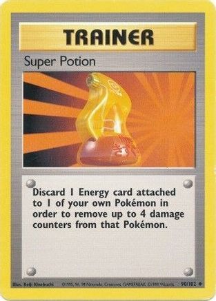 Super Potion 090/102 Base Set - Uncommon