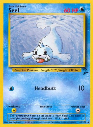 Seel 061/130 Base Set 2 - Uncommon