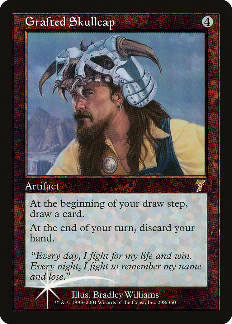 Grafted Skullcap (7ED-298★) - 7th Edition Foil