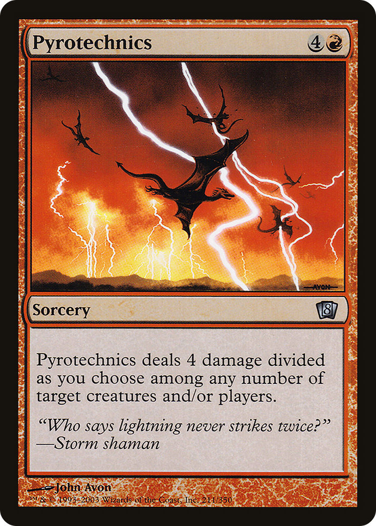 Pyrotechnics (8ED-211★) - 8th Edition
