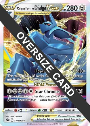 Origin Forme Dialga VSTAR SWSH256 - Holofoil Jumbo Cards - Promo
