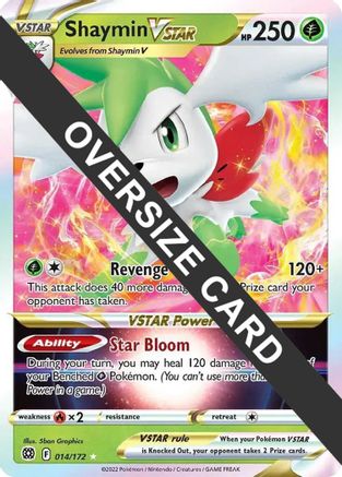 Shaymin VSTAR 014/172 - Holofoil Jumbo Cards - Promo