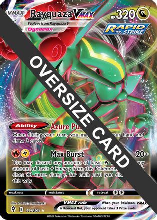 Rayquaza VMAX 111/203 - Holofoil Jumbo Cards - Promo