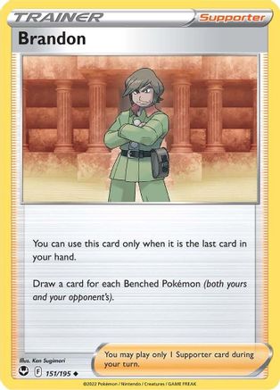 Brandon 151/195 SWSH12 Silver Tempest - Uncommon