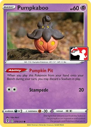 Pumpkaboo 076 - Holofoil Prize Pack Series Cards - Common