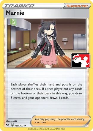 Marnie 169 - Holofoil Prize Pack Series Cards - Rare