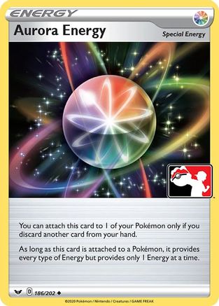 Aurora Energy 186/202 - Holofoil Prize Pack Series Cards - Uncommon