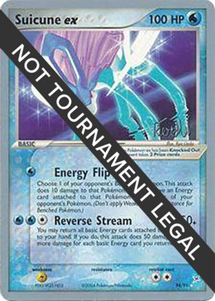 Suicune ex - 2004 (Reed Weichler) 094 World Championship Decks - Ultra Rare