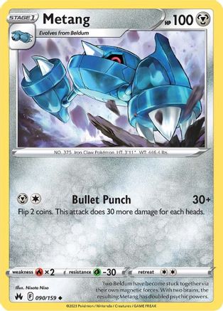 Metang 090/159 Crown Zenith - Uncommon
