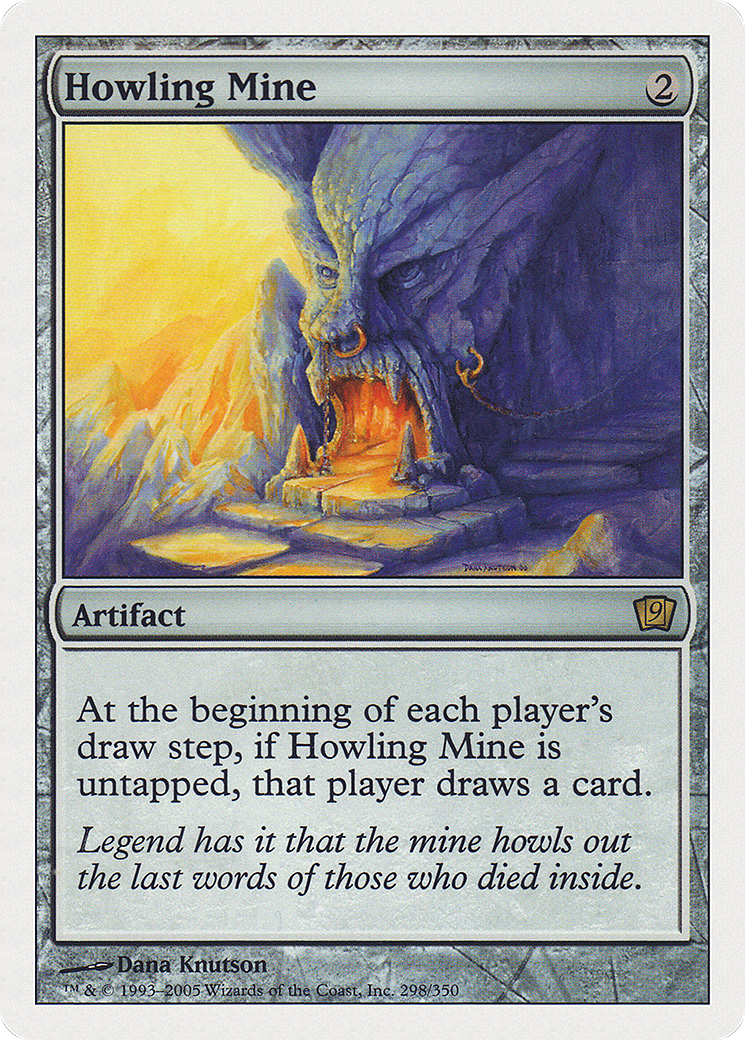 Howling Mine (9ED-298★) - 9th Edition