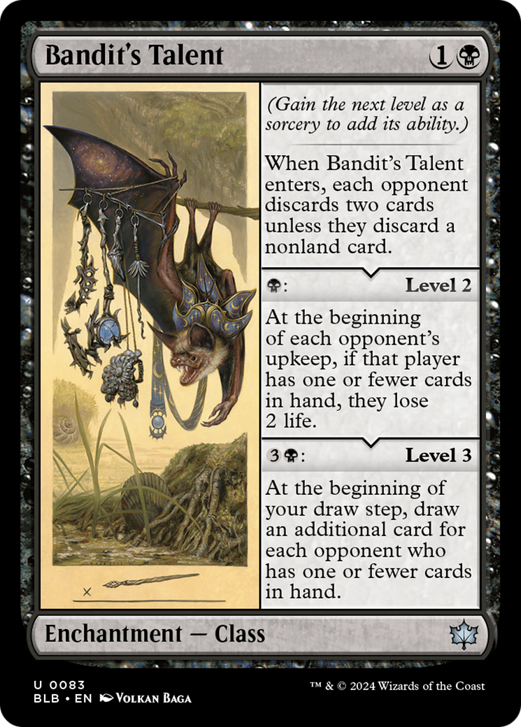 Bandit's Talent (BLB-083) - Bloomburrow
