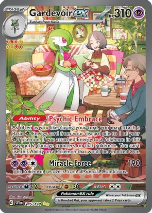 Gardevoir ex 245/198 - Holofoil SV01 Scarlet & Violet Base Set - Special Illustration Rare