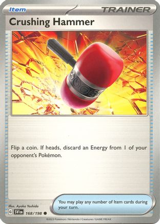 Crushing Hammer 168/198 SV01 Scarlet & Violet Base Set - Common