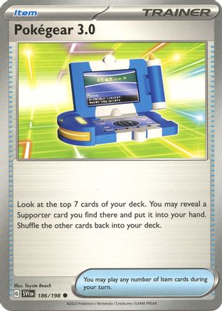 Pokegear 3.0 186/198 SV01 Scarlet & Violet Base Set - Common
