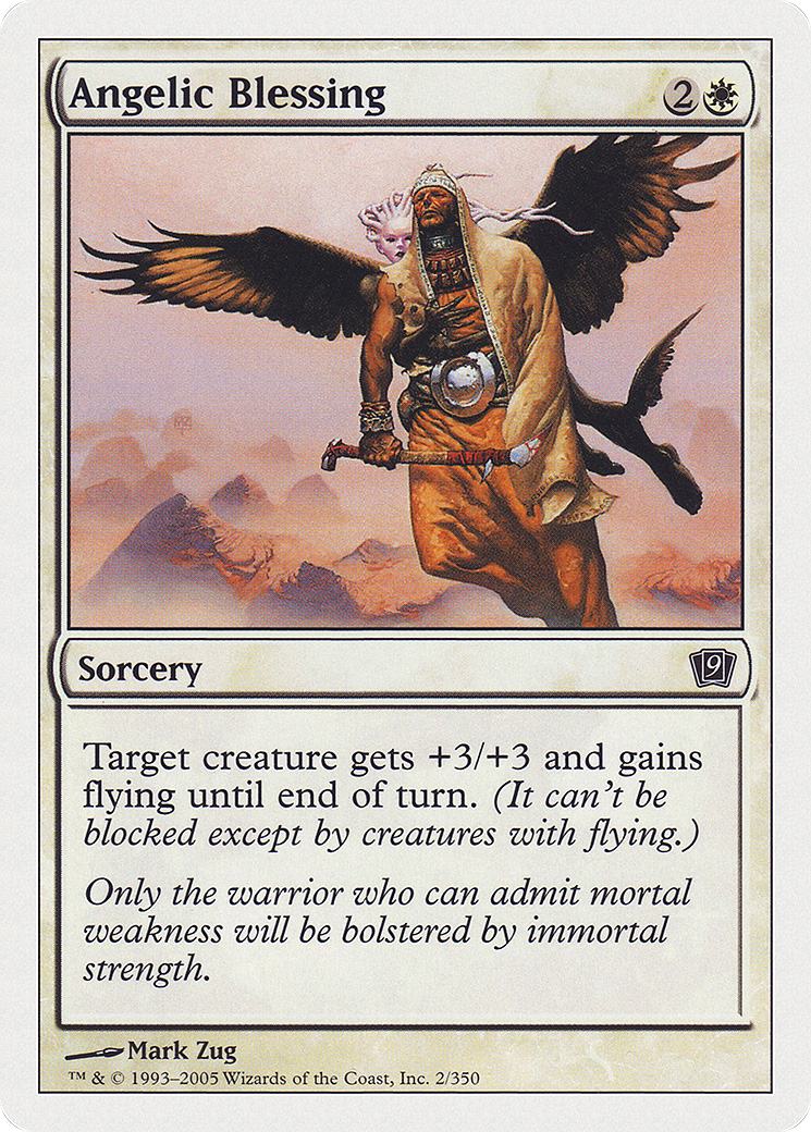 Angelic Blessing (9ED-02★) - 9th Edition Foil