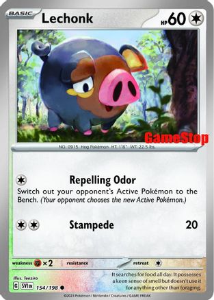 Lechonk (GameStop Promo) 154/198 Miscellaneous Cards & Products - Promo