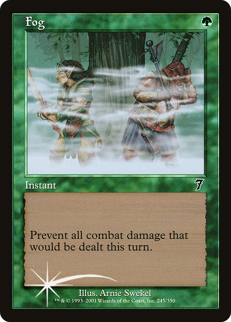 Fog (7ED-245) - 7th Edition Foil