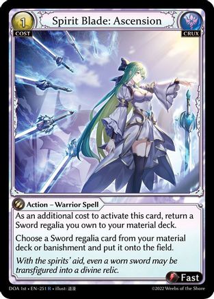 Spirit Blade: Ascension (251) - Dawn of Ashes 1st Edition