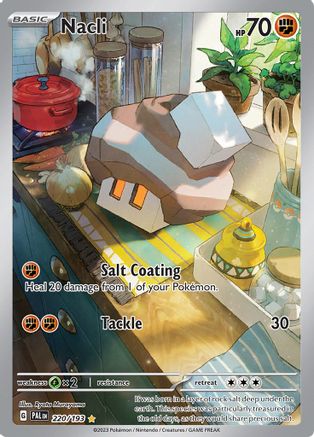 Nacli 220/193 - Holofoil SV02 Paldea Evolved - Illustration Rare