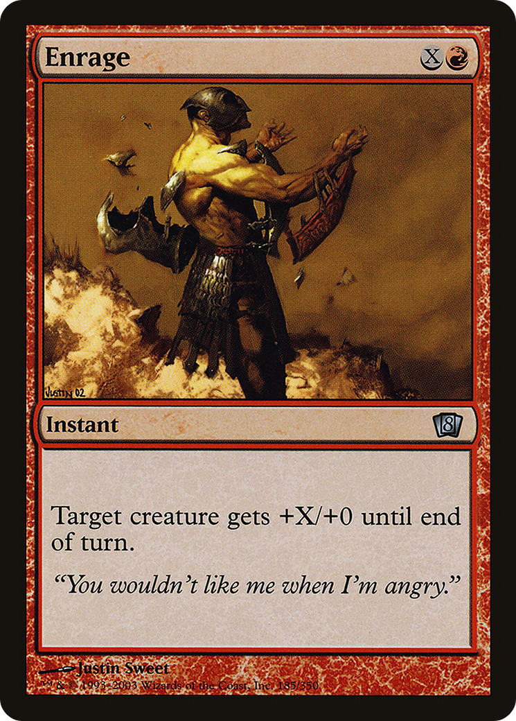 Enrage (8ED-185★) - 8th Edition Foil