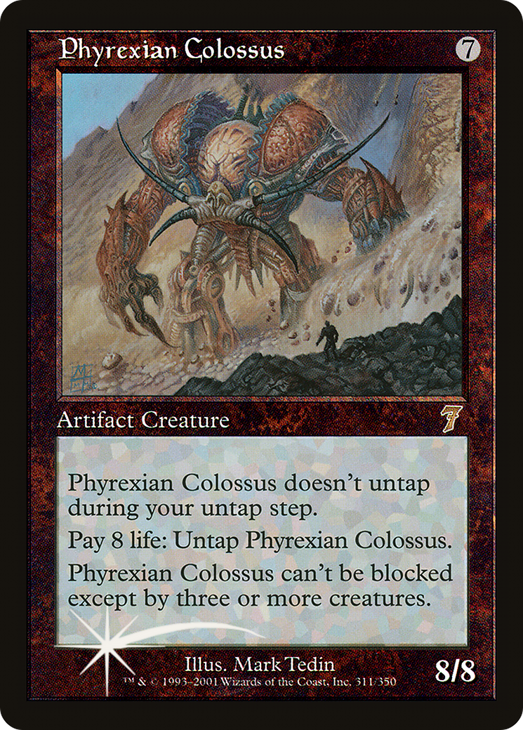 Phyrexian Colossus (7ED-311★) - 7th Edition